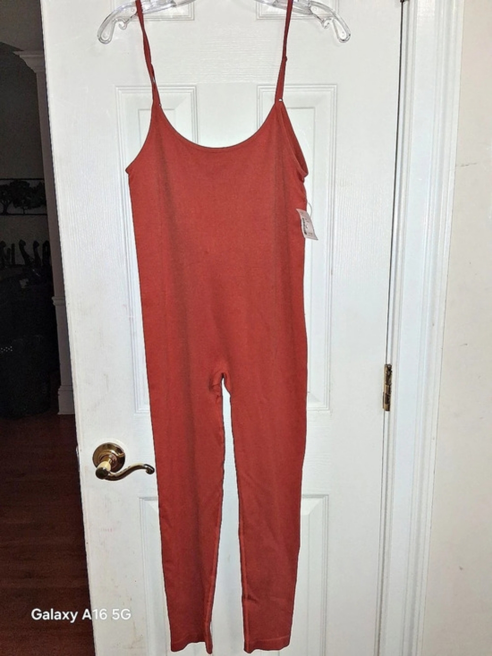 ANWND Red Jumpsuit Size Medium NWT